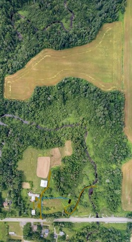 Vue aérienne Terrain